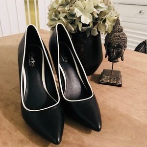 Charles David Color Block Heels